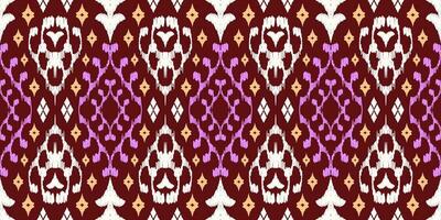 Ethnic Figure aztec embroidery style. Geometric ikat oriental traditional art pattern.Design for ethnic background,wallpaper,fashion,clothing,wrapping,fabric,element,sarong,graphic,vector illustration vector