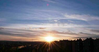 Madrid city timelapse video