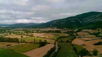 aérien vue de Navarre dans Espagne video