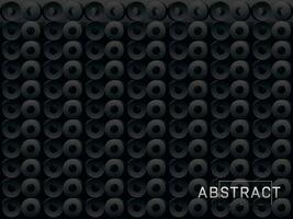 Abstract 3D Dots or Circles Background. vector