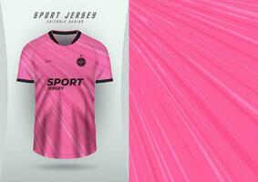 antecedentes para Deportes jersey fútbol jersey corriendo jersey carreras jersey rosado modelo vector