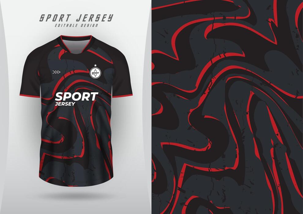 Red Black Jersey Vector Art, Icons, and Graphics for Free Download