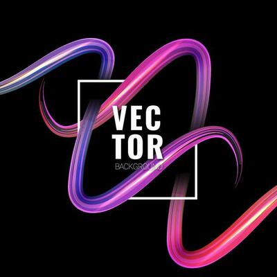 Beautiful colorful lighting effect speed motion spiral wavy background
