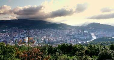 City Of Bilbao From Above video