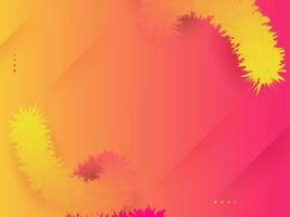 Abstract Gradient Pattern Background with Fluffy Waves. vector