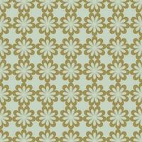 Pattern with floral and geometric elements. Intersecting curved and straight bold stripes forming abstract floral ornament. Vector background for design. Seamless Decorative lattice for louver.