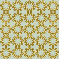 Pattern with floral and geometric elements. Intersecting curved and straight bold stripes forming abstract floral ornament. Vector background for design. Seamless Decorative lattice for louver.