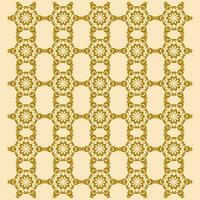 Pattern with floral and geometric elements. Intersecting curved and straight bold stripes forming abstract floral ornament. Vector background for design. Seamless Decorative lattice for louver.