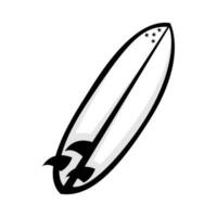 surfing board icon logo design vector
