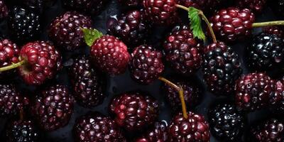 . . Macro shot photo of close up berry blackberries. Graphic design background. Graphic Art