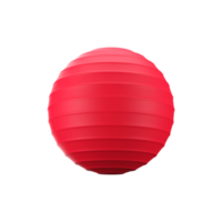 rojo suizo pelota 3d elemento. png