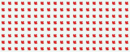 happy Canada day pattern background for designer vector