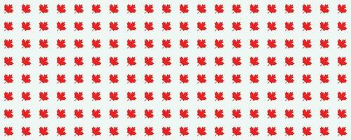 happy Canada day pattern background for designer vector