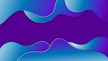 Abstract wave gradient background. Vector illustration design