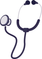 medicinsk stetoskop för läkare. stetoskop och tömma Plats ikon överklagande png