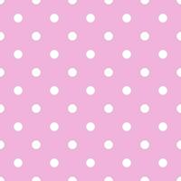 white dots seamless pink background vector