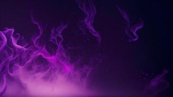 resumen púrpura antecedentes con líquido formas ai generado foto