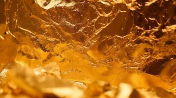 Gold background in macro shoot. photo