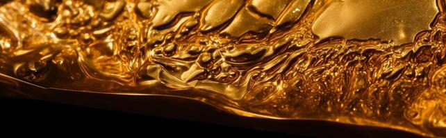 Gold background in macro shoot. photo