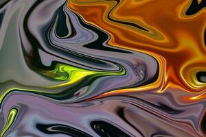 Abstract liquify, chaotic abstract, marble texture and water color abstract painting abstraction. photo