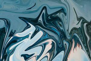 Abstract liquify, liquid texture, marble texture and seamless pattern idea. photo