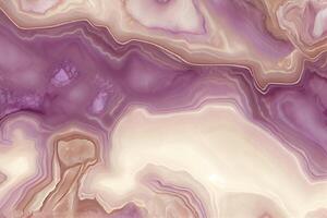 Texture of onyx gemstone in soft brown and purple hues. . Digital Art Illustration photo
