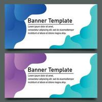 banner design templates set. abstract web banner design. Abstract banner design web template web banner. Header, landing page web design elements. vector