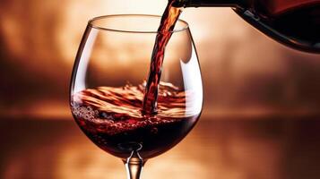 Red wine. Illustration photo