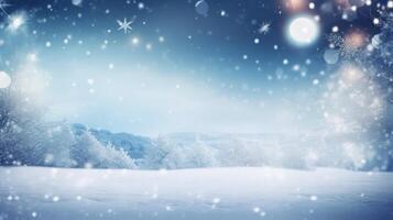 Beautiful hello winter background. Illustration photo