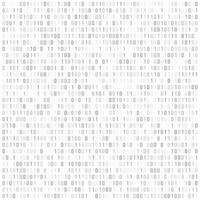 Binary code digital technology background. Computer data by 0 and 1. Algorithm Binary Data Code, Decryption and Encoding. Vector illustration