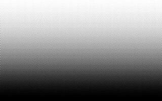 Halftone dots background gradient. Monochrome abstract geometric dots background in pop art style. Vector illustration