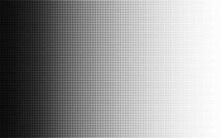 Halftone dots background gradient. Monochrome abstract geometric dots background in pop art style. Vector illustration