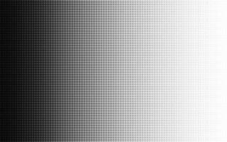 Halftone dots background gradient. Monochrome abstract geometric dots background in pop art style. Vector illustration