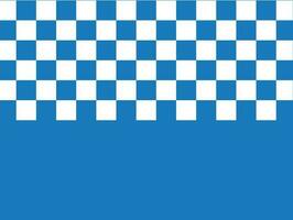 Blue Checkered Background With Text, Isolated Background. vector