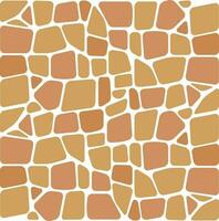 Stone Pattern, Isolated Background. vector