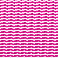 Waving Pink Stripes Pattern, Isolated Background. vector