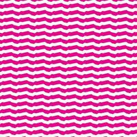 Waving Pink Stripes Pattern, Isolated Background. vector