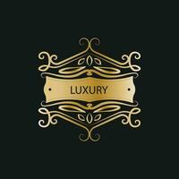 luxury frame vector