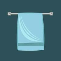 Towel vector illustration for graphic design and decorative element