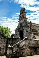 The beautiful historical church La Ermita built in the sixteenth century in the town of Mariquita in Colombia photo