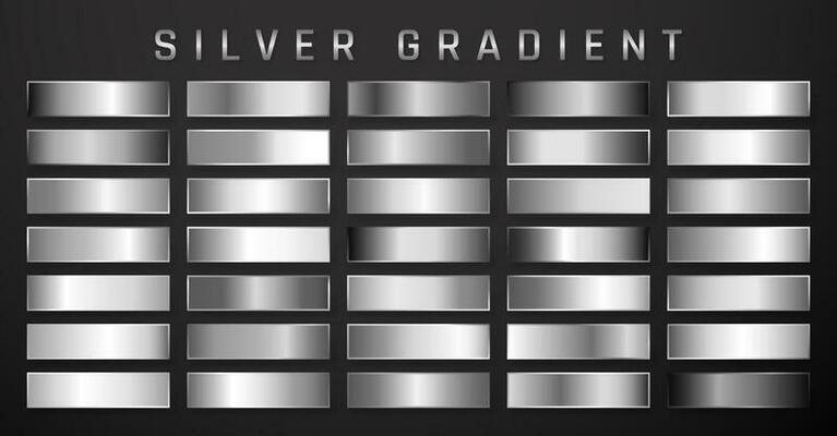 Silver Gradient Vector Art, Icons, and Graphics for Free Download