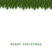 Festive Christmas or New Year Background. Christmas Fir-Tree Branches. Holiday's Background. Vector illustration