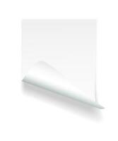 Blank White Paper Sheet Vector 475325 Vector Art at Vecteezy