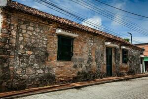 Antique house at the historical city of Mariquita founded in 1551 photo