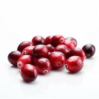 A pile of cranberries Generated photo