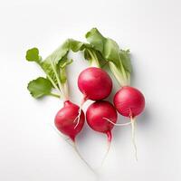 A bunch of radishes photo