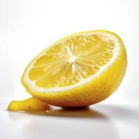 un limón generativo ai generado foto