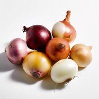 A pile of onions Generated photo