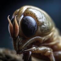 A close-up of a bug Generated photo