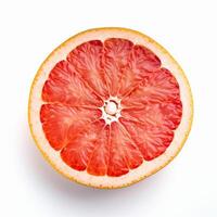 A half of a grapefruit Generated photo